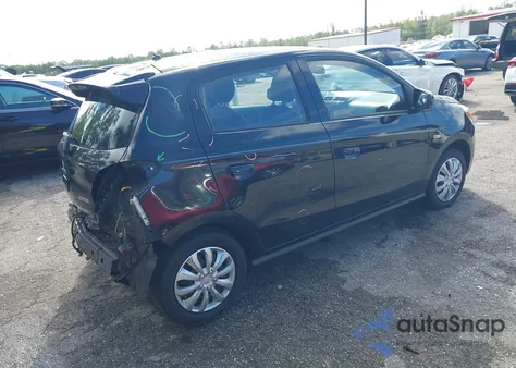 2017 Mitsubishi Mirage Es from USA, damaged, VIN ML32A3HJ7HH009931